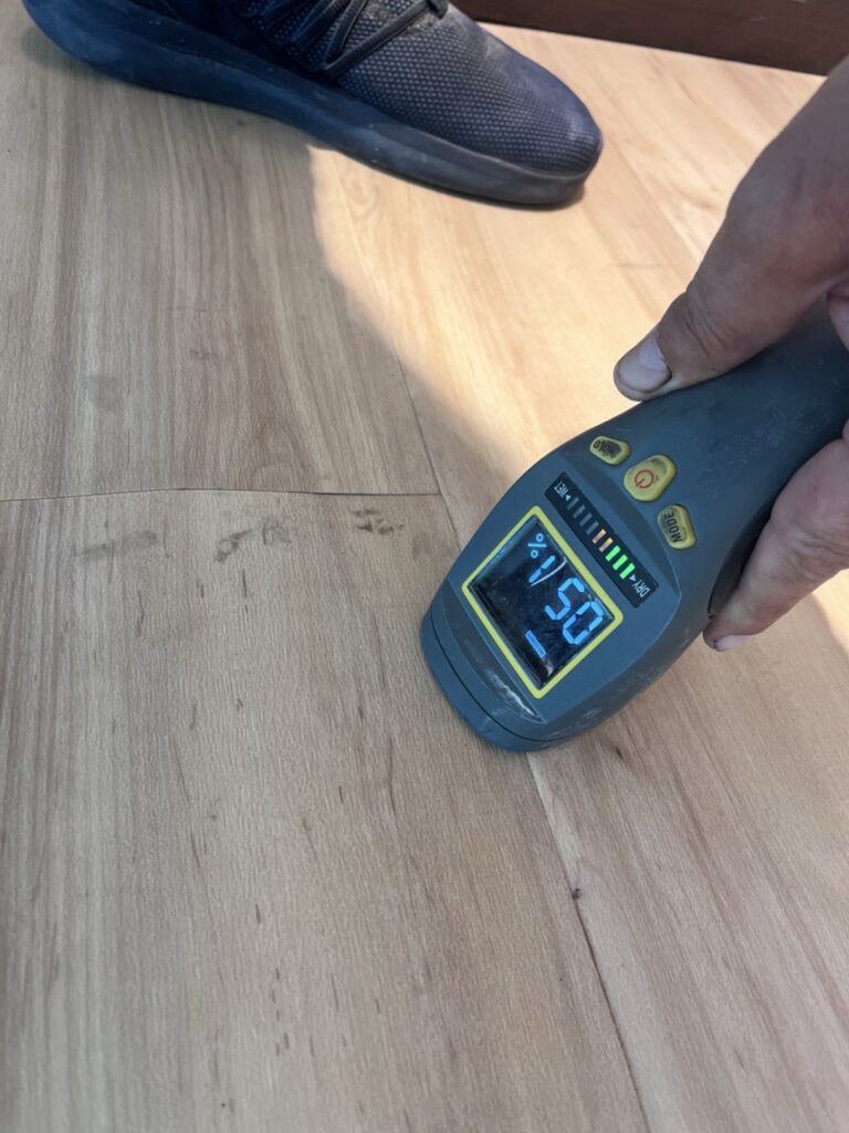 Flooring Moisture Inspection
